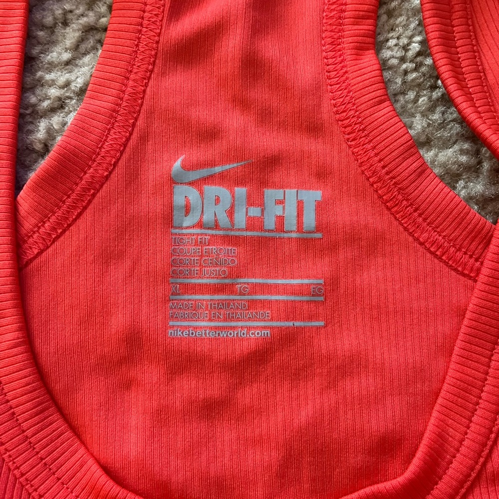 Nike dry fit tank top